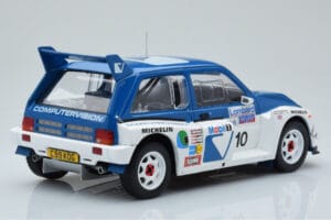MG Metro 6R4 #10 M. Wilson / N. Harris RAC Rally 1986 IXO 1:18 18RMC068A Kov – obrázok 2 z 6