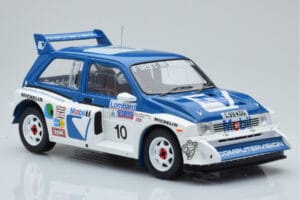 MG Metro 6R4 #10 M. Wilson / N. Harris RAC Rally 1986 IXO 1:18 18RMC068A Kov – obrázok 4 z 6