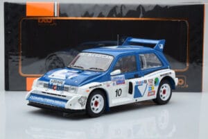 MG Metro 6R4 #10 M. Wilson / N. Harris RAC Rally 1986 IXO 1:18 18RMC068A Kov – obrázok 6 z 6