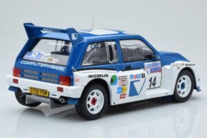 MG Metro 6R4 #14 D. Llewellin / P. Short RAC Rally 1986 IXO 1:18 18RMC068C Kov – obrázok 2 z 6