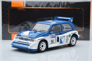 MG Metro 6R4 #14 D. Llewellin / P. Short RAC Rally 1986 IXO 1:18 18RMC068C Kov – obrázok 6 z 6