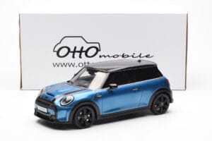 Mini Cooper S F56 Island Modrý Otto 1:18 OT982 Živica – obrázok 6 z 6