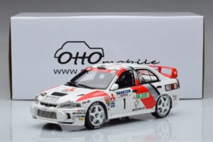 Mitsubishi Lancer Evo 4 T. Makinen / S. Harjanne Rally Catalunya 1997 Otto 1:18 OT409 Živica – obrázok 6 z 6