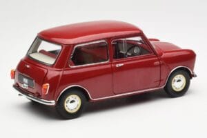 Morris Mini Minor Červený Kyosho 1:18 08964R Kov – obrázok 3 z 8