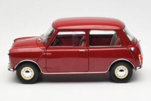 Morris Mini Minor Červený Kyosho 1:18 08964R Kov – obrázok 4 z 8