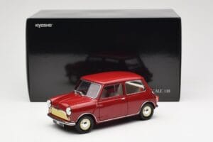Morris Mini Minor Červený Kyosho 1:18 08964R Kov – obrázok 8 z 8