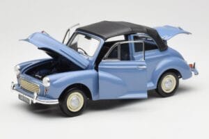 Morris Minor Kabriolet Modrý Minichamps 1:18 150137030 Kov – obrázok 2 z 8