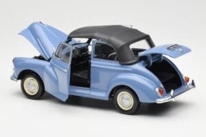 Morris Minor Kabriolet Modrý Minichamps 1:18 150137030 Kov – obrázok 5 z 8