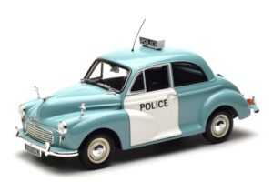 Morris Minor Polícia Modrý & Biely Minichamps 1:18