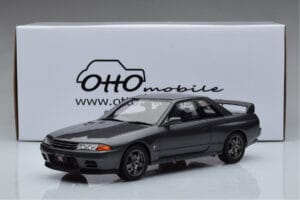 Nissan Skyline GT-R BNR32 Nismo Šedý Otto 1:18 OT411 Živica – obrázok 6 z 6