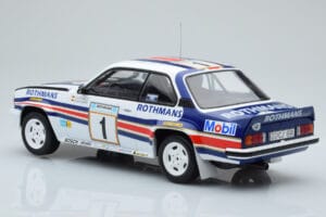 Opel Ascona 400 Rothmans #1 W. Rohrl / C. Geistdorfer Rally Acropolis 1982 IXO 1:18 18RMC097A Kov – obrázok 5 z 6