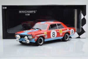 Opel Commodore A Steinmetz #8 Tuerlinx / T. Pilette 24 Hours of Spa 1972 Minichamps 1:18 155724608 Kov – obrázok 6 z 6