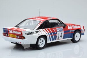 Opel Manta 400 #14 J. McRae / I. Grindrod RAC Rally 1985 IXO 1:18 18RMC098 Kov – obrázok 2 z 6