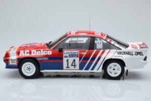 Opel Manta 400 #14 J. McRae / I. Grindrod RAC Rally 1985 IXO 1:18 18RMC098 Kov – obrázok 3 z 6