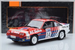 Opel Manta 400 #14 J. McRae / I. Grindrod RAC Rally 1985 IXO 1:18 18RMC098 Kov – obrázok 6 z 6