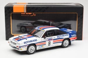 Opel Manta 400 Rothmans #8 J. McRae / I. Grindrod Lombard RAC Rally 1983 IXO 1:18 18RMC038A Kov – obrázok 6 z 6