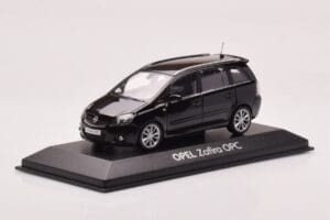 Opel Zafira B OPC Čierny Minichamps 1:43 1799622 Kov – obrázok 2 z 4