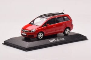 Opel Zafira B OPC Červený Minichamps 1:43 400045300 Kov – obrázok 2 z 4