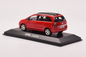 Opel Zafira B OPC Červený Minichamps 1:43 400045300 Kov – obrázok 3 z 4