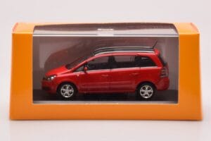 Opel Zafira B OPC Červený Minichamps 1:43 400045300 Kov – obrázok 4 z 4