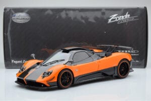 Pagani Zonda Cinque Oranžový St Tropez Almost Real 1:18 850603001 Kov – obrázok 2 z 8