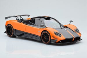 Pagani Zonda Cinque Oranžový St Tropez Almost Real 1:18 850603001 Kov – obrázok 6 z 8