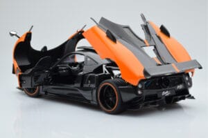 Pagani Zonda Cinque Oranžový St Tropez Almost Real 1:18 850603001 Kov – obrázok 7 z 8