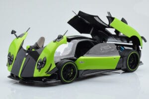Pagani Zonda Cinque Zelený Firenze Almost Real 1:18 850602001 Kov – obrázok 2 z 15