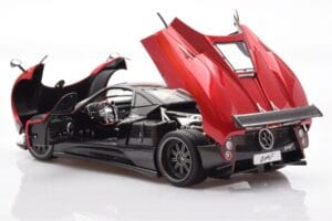 Pagani Zonda F Červený Monza Almost Real 1:18 850406001 Kov – obrázok 5 z 8