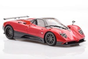 Pagani Zonda F Červený Monza Almost Real 1:18 850406001 Kov – obrázok 6 z 8