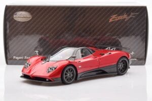 Pagani Zonda F Červený Monza Almost Real 1:18 850406001 Kov – obrázok 8 z 8