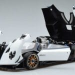 Pagani Zonda HP Barchetta Carbon Fiber Biely LCD 1:18 LCD18009 WH Kov - image 2 of 9
