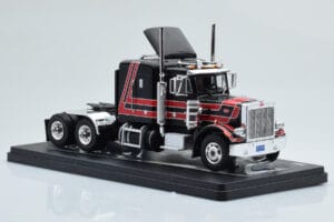 Peterbilt 359 Čierny Červený IXO 1:43 TR158 Kov – obrázok 3 z 4