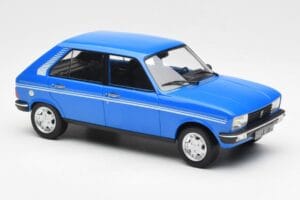 Peugeot 104 S Ibis Modrý Norev 1:18 184903 Kov – obrázok 4 z 6