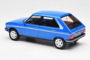 Peugeot 104 S Ibis Modrý Norev 1:18 184903 Kov – obrázok 5 z 6
