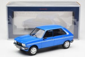 Peugeot 104 S Ibis Modrý Norev 1:18 184903 Kov – obrázok 6 z 6
