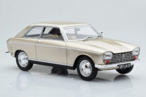 Peugeot 204 Coupe Béžový Otto 1:18 OT1024 Živica – obrázok 4 z 6