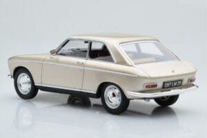 Peugeot 204 Coupe Béžový Otto 1:18 OT1024 Živica – obrázok 5 z 6