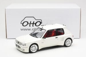Peugeot 205 Dimma Biely Otto 1:18 OT681 Živica – obrázok 6 z 6
