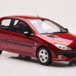 Peugeot 206 S16 Červený Otto 1:18 - image 4 of 6