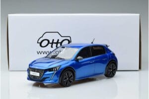Peugeot 208 GT Line Modrý Otto 1:18 OT392 Živica – obrázok 6 z 6