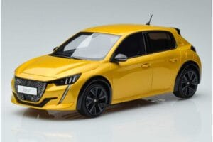 Peugeot 208 GT Line Žltý Otto 1:18 OT930 Živica
