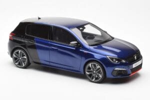 Peugeot 308 GTI Magnetic Modrý Čierny Otto 1:18 OT922 Živica – obrázok 4 z 6