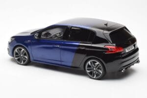 Peugeot 308 GTI Magnetic Modrý Čierny Otto 1:18 OT922 Živica – obrázok 5 z 6