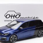 Peugeot 308 GTI Magnetic Modrý Čierny Otto 1:18 OT922 - image 6 of 6