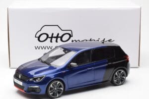 Peugeot 308 GTI Magnetic Modrý Čierny Otto 1:18 OT922 Živica – obrázok 6 z 6