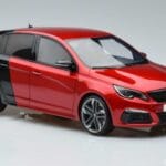 Peugeot 308 T9 GTI Červený Otto 1:18 OT368 Živica - image 4 of 6