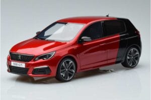 Peugeot 308 T9 GTI Červený Otto 1:18 OT368 Živica