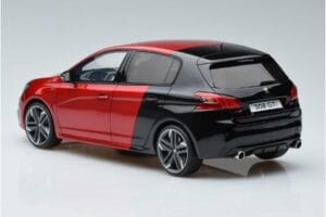 Peugeot 308 T9 GTI Červený Otto 1:18 OT368 Živica – obrázok 5 z 6
