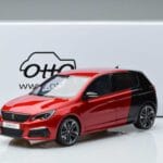 Peugeot 308 T9 GTI Červený Otto 1:18 OT368 Živica - image 6 of 6